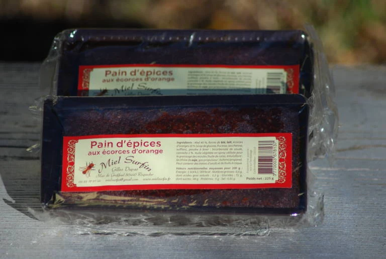 Pain d’épices à l’écorce d’Orange